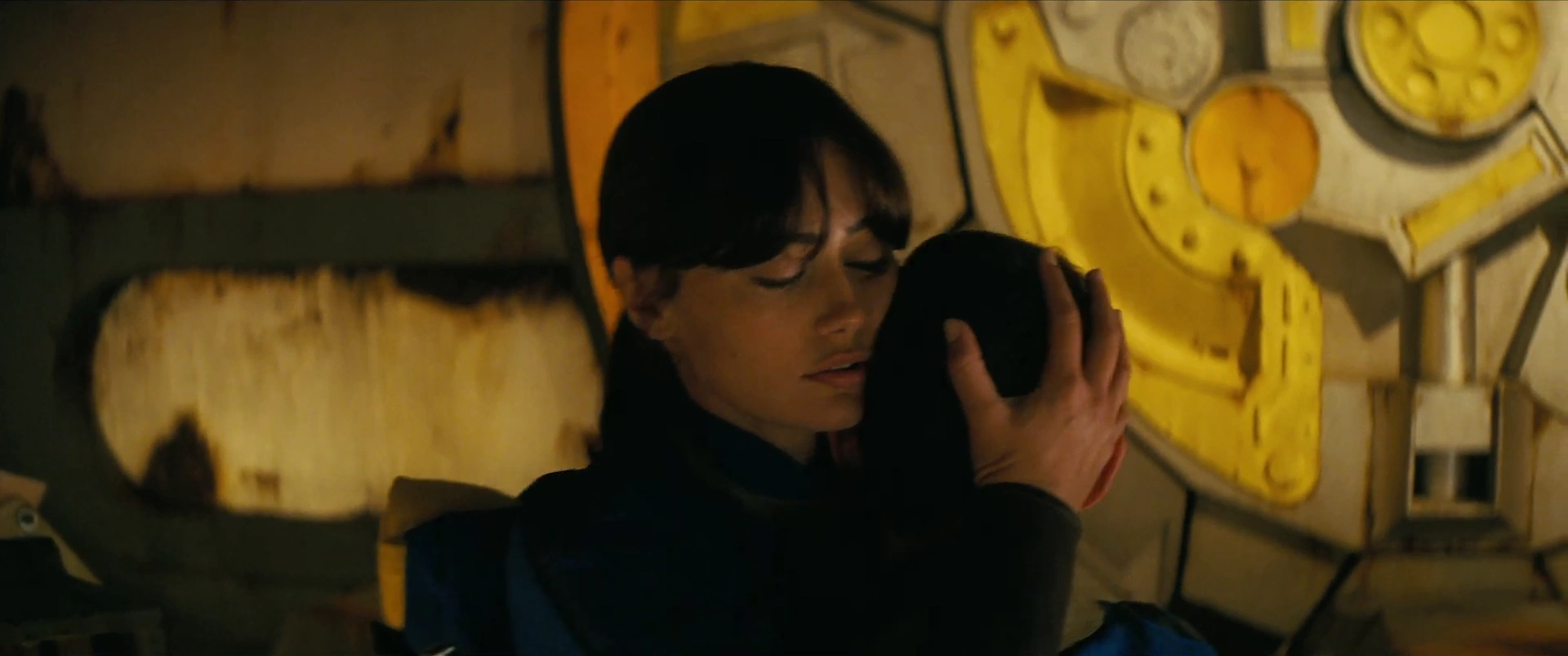 出発前にノームと抱擁