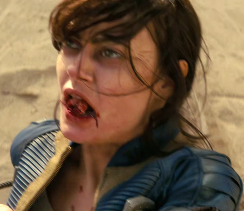 グールの指を噛みちぎる