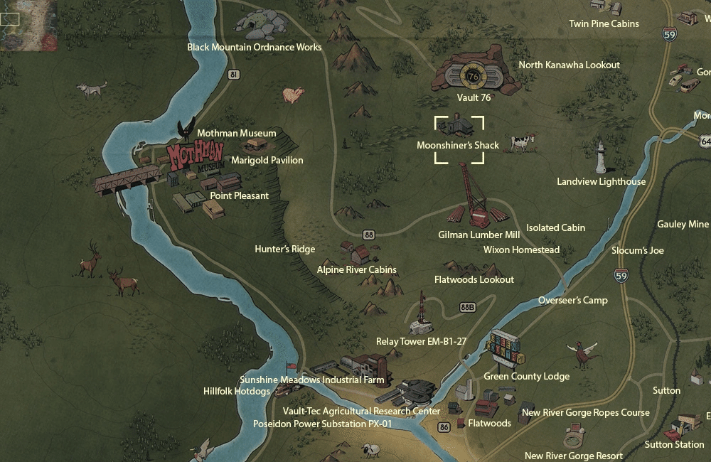 密造酒業者の小屋