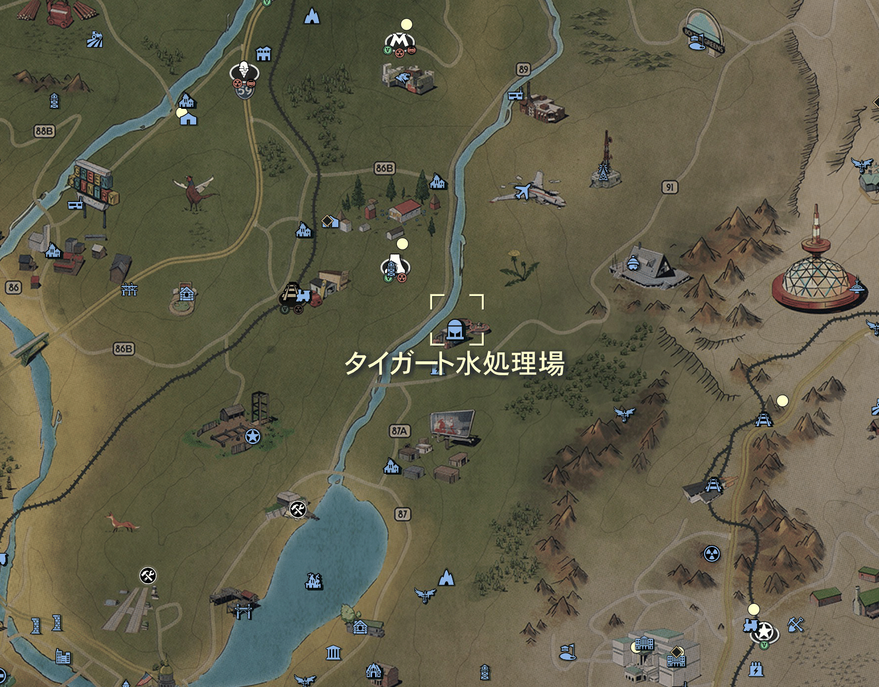 タイガート水処理場 