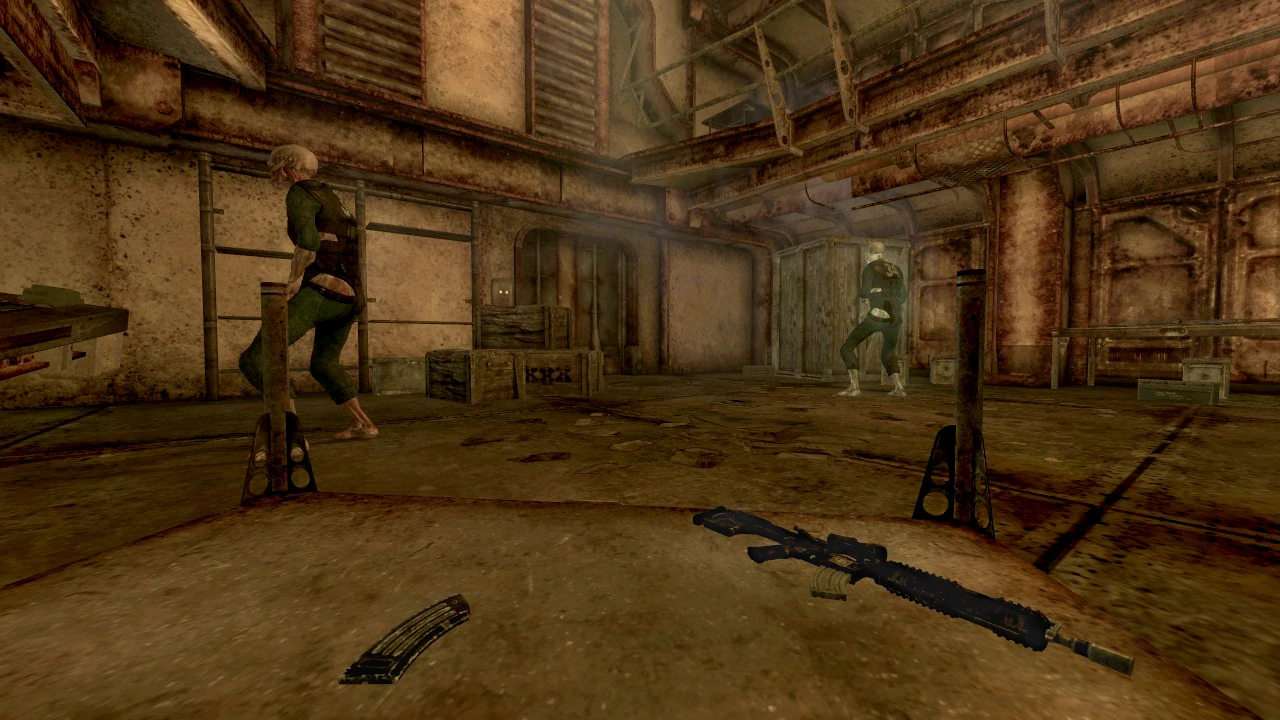 Vault 34：大量の武器を配備し、住民同士が攻撃し合うかを検証するVault