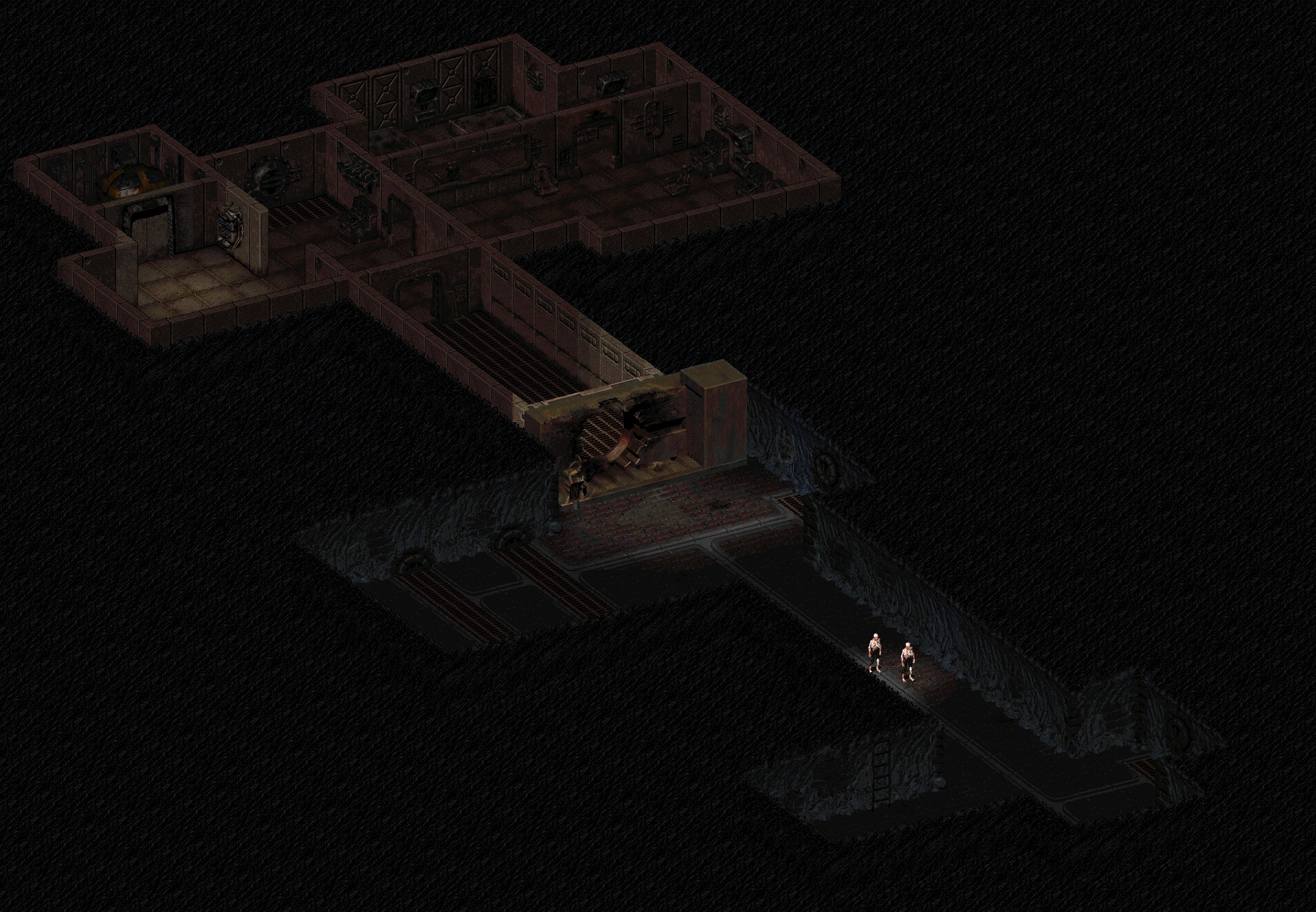 Vault 12：ドアが正常に閉まらない設計で放射線を人体に照射する実験Vault