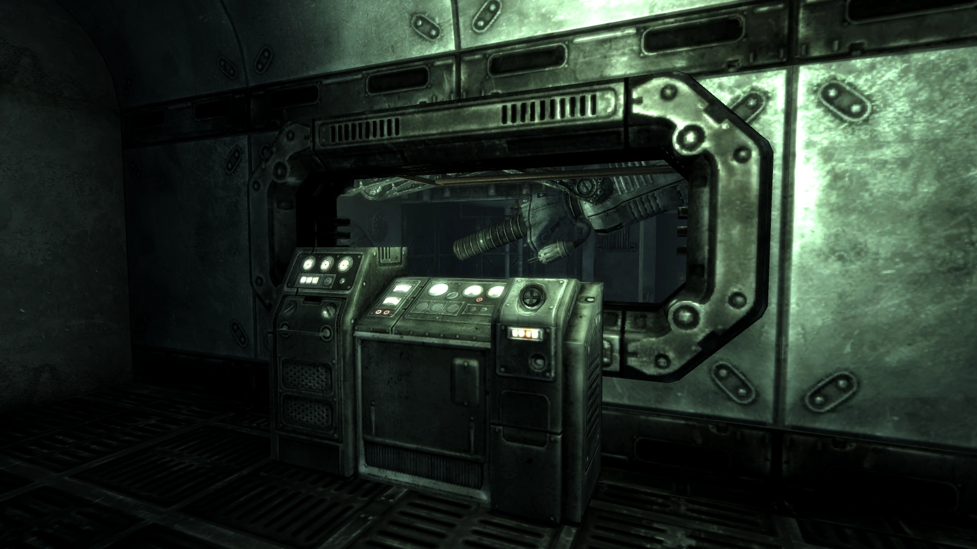 Vault入口の制御ステーション