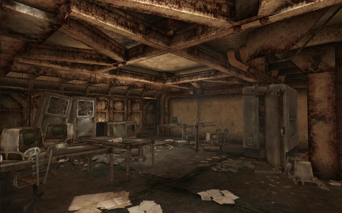 Vault 106：空気循環システムを通じて向精神薬を住民に投与する実験Vault